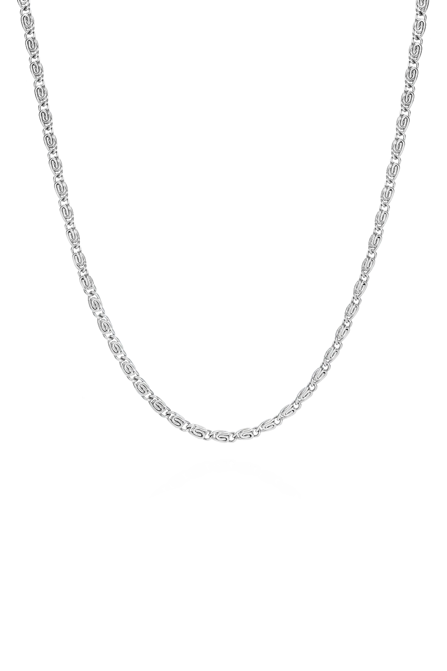 Brody Silver Necklace | 33mm - Inspired by Nostalgia