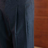 Dylan Wool Trousers, Charcoal