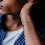 Vita Bracelet, Silver