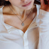 Clovis Necklace, Silver