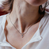 Laszlo Necklace, Silver