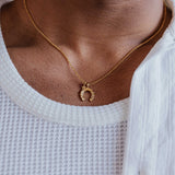 Medgar Necklace, Gold