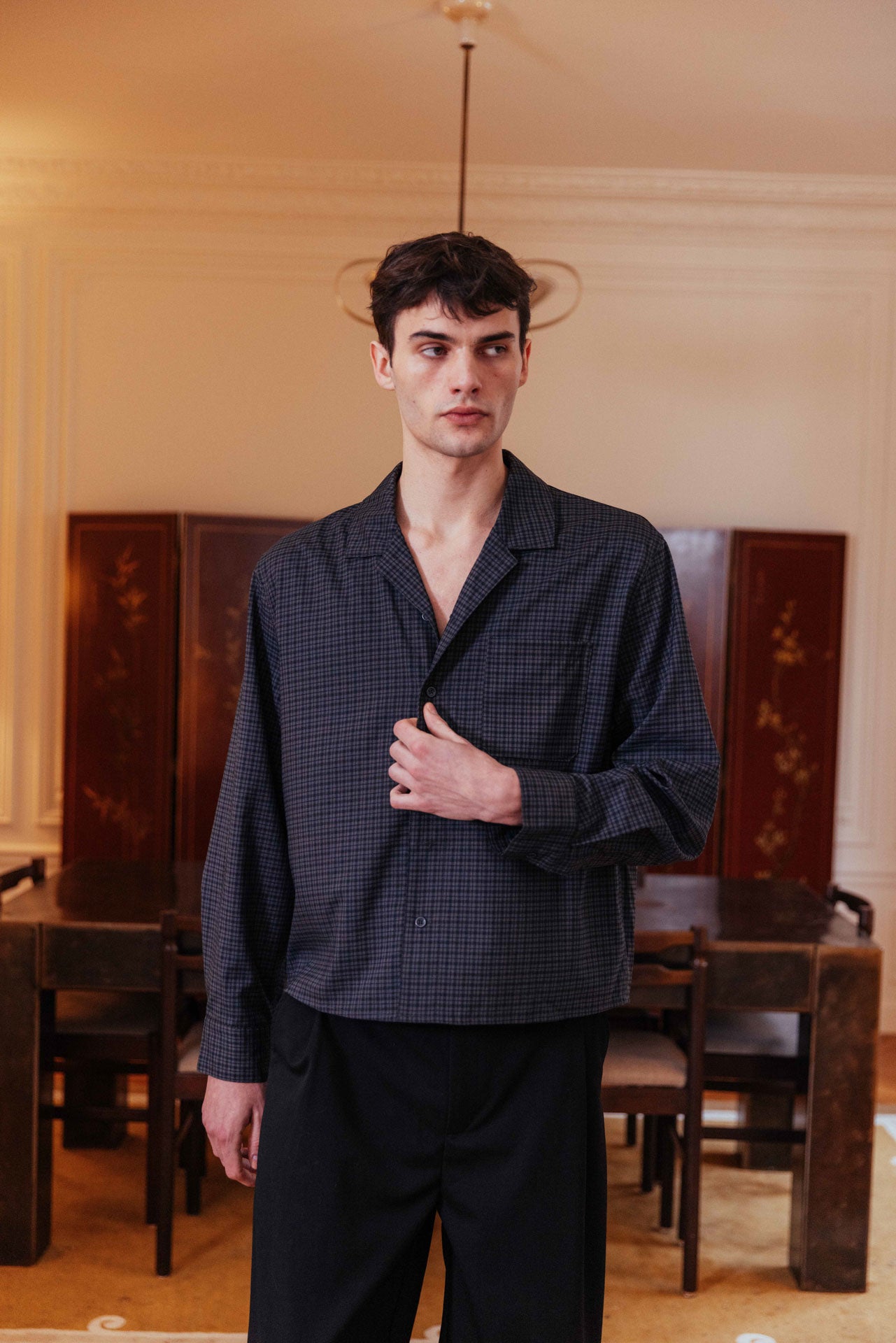 Benji Check Shirt – 33mm