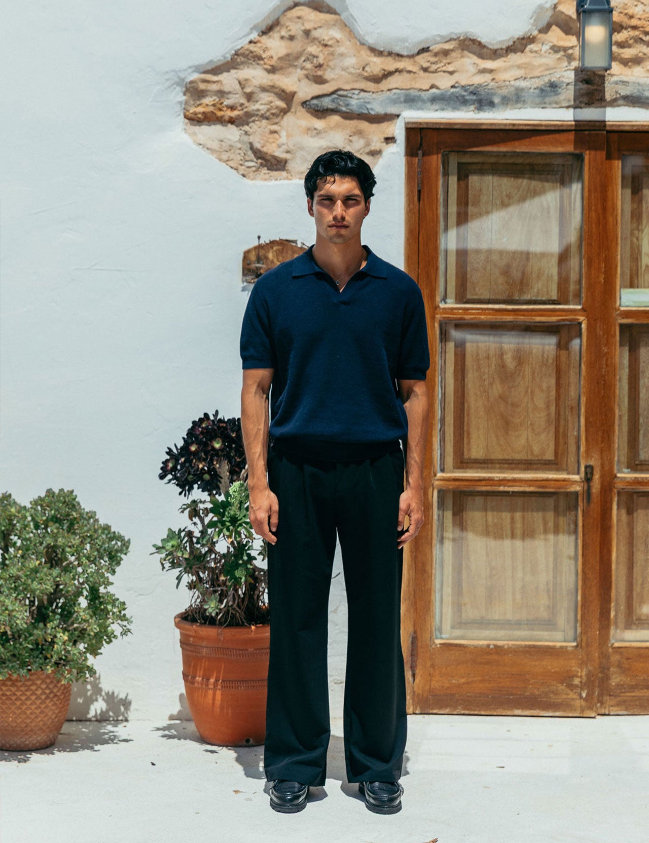 Dean Waffle Knit Polo