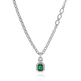 Abel Necklace, Silver