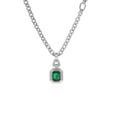 Abel Necklace, Silver