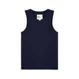 🎁 Andersen Waffle Tank, Navy (100% off)