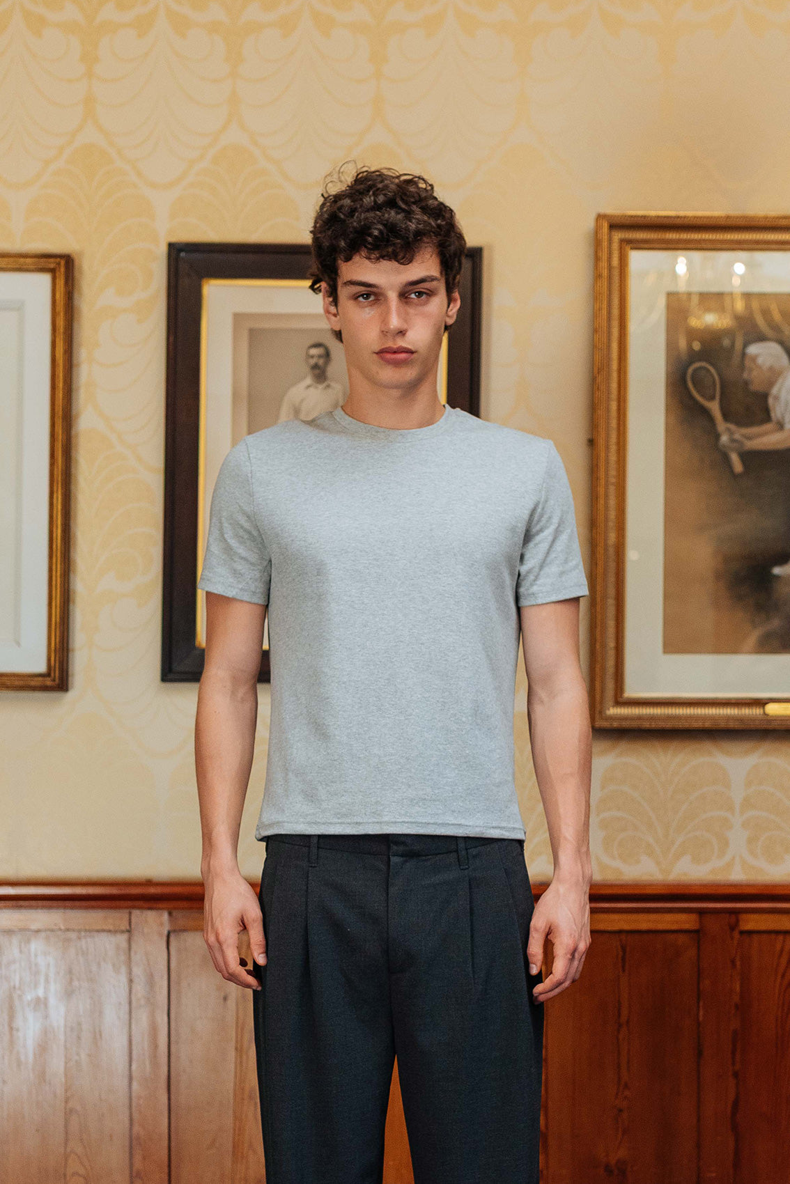 Nils Henley T-Shirt, White – 33mm