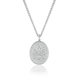 Clovis Necklace, Silver