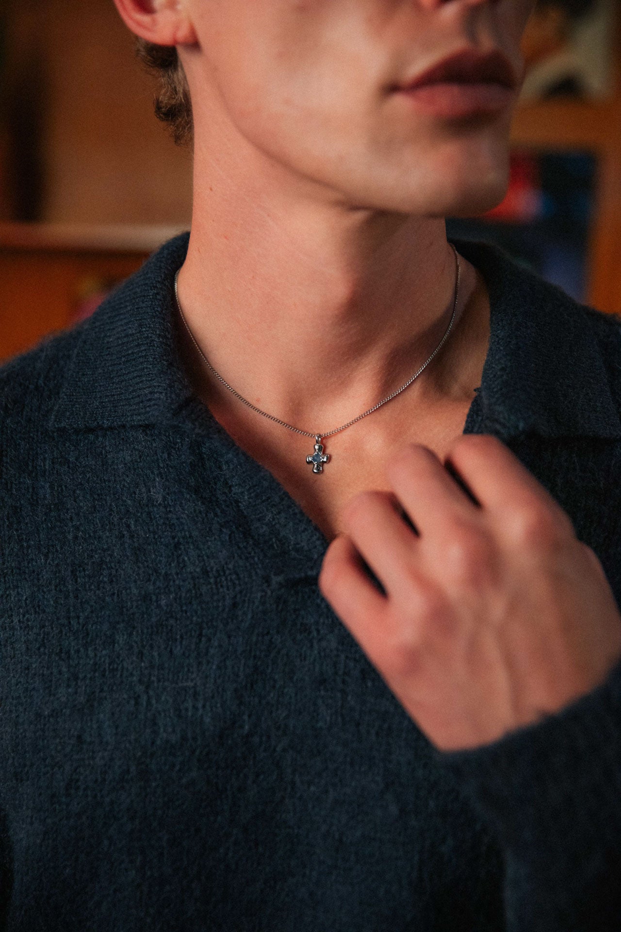 Aziel Silver Necklace | 33mm - Inspired by Nostalgia