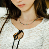 Alessia Necklace, Silver