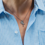 Enrico Necklace, Silver