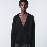 Cleo Mohair Cardigan, Black
