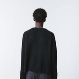 Cleo Mohair Cardigan, Black