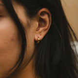 Luna Gold Earring, Pair