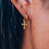 Yves Earring, Gold