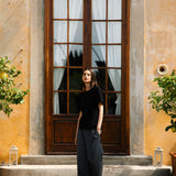 Daniel Boxy T-Shirt, Black