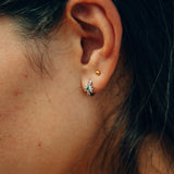 Dana Earring, Silver