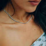 Leo Necklace, Silver