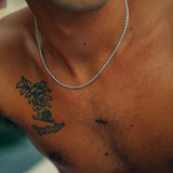 Leo Necklace, Silver