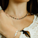 Alessia Necklace, Silver