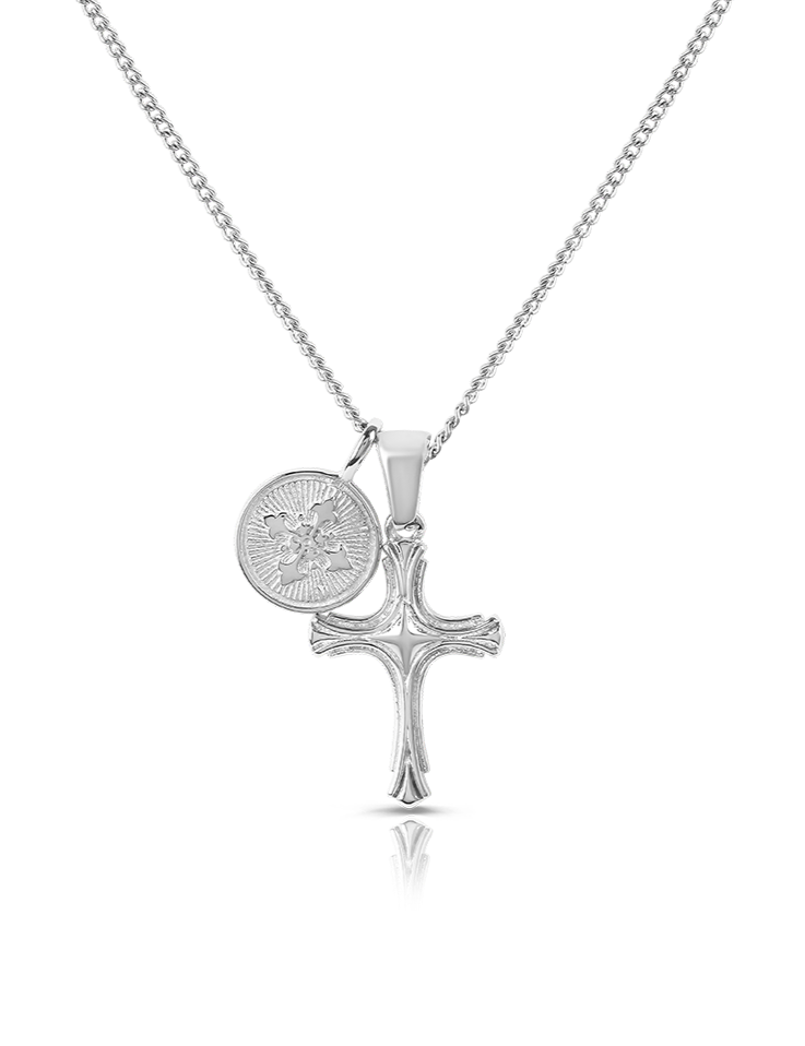 Enrico Necklace, Silver