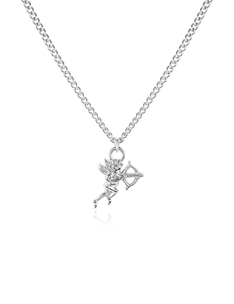 Eros Necklace, Silver