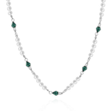Florence Necklace, Silver