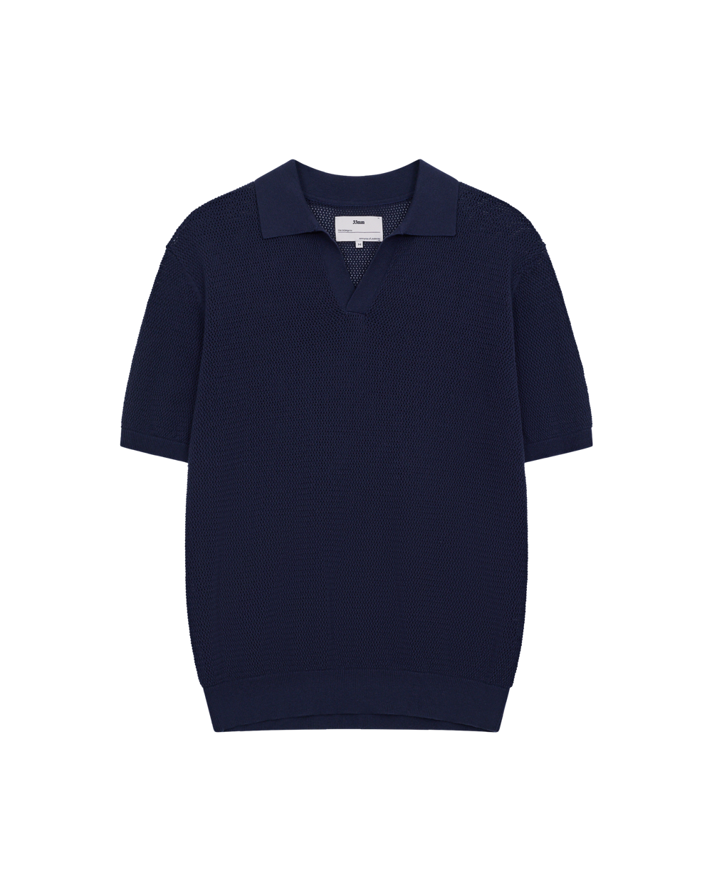 James Open Knit Polo