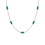 Madison Necklace, Silver