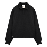 Mateo Cotton Polo, Black