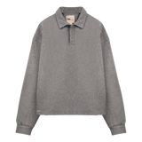 Mateo Cotton Polo, Grey